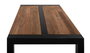 GINER Y COLOMER Table basse en bois de teca et métal